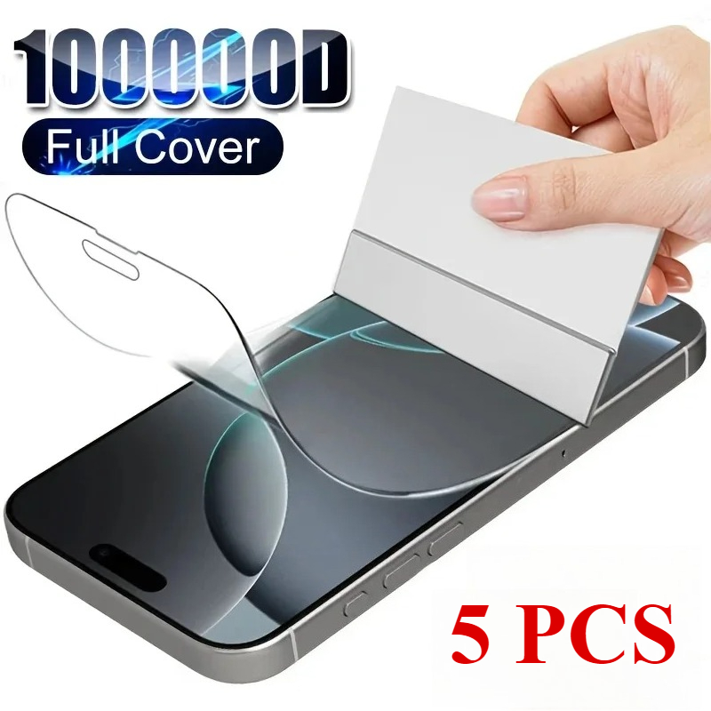 Oppo Reno 12 - 1-5PCS Film Hidrogel Silikon Lembut untuk