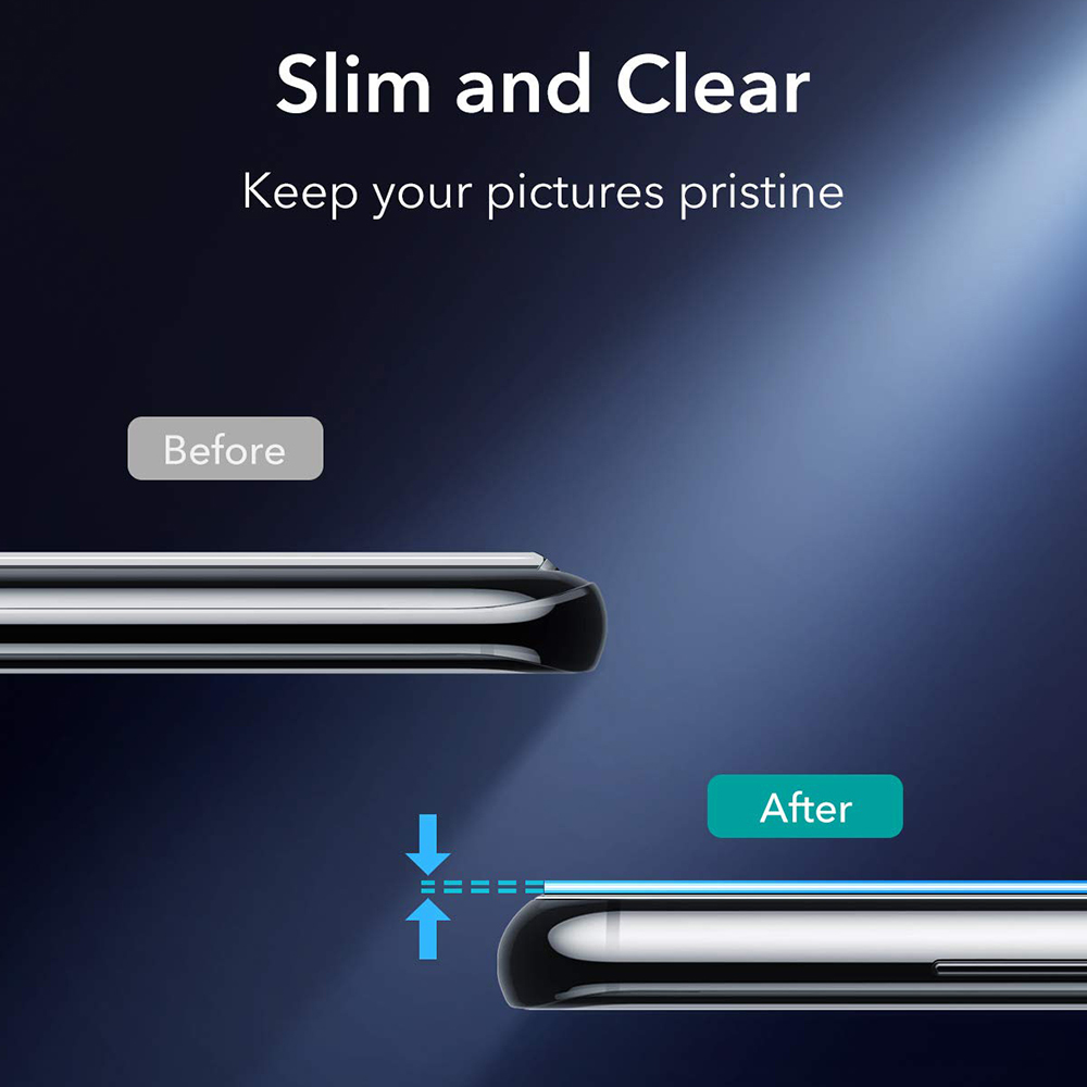 1-3 Buah Pelindung Lensa Kamer - Tempered Glass Screen 9H ulasan dan harga